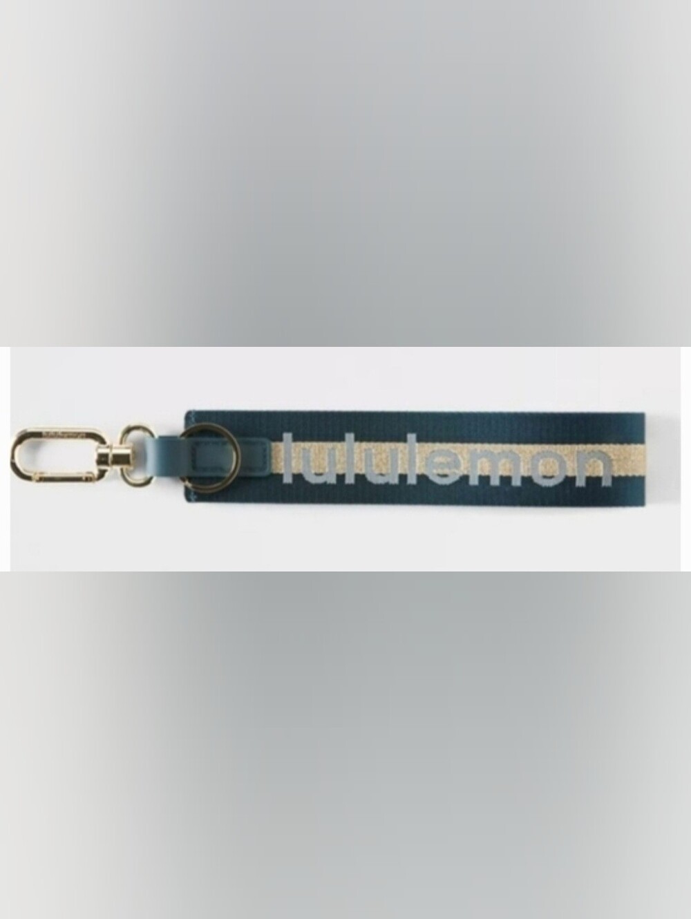 NWT Lululemon Never Lost Keychain in Warp Teal Green
